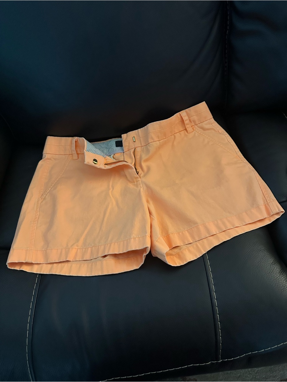J. Crew Chino Women’s Peach Casual Cotton Shorts